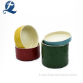 Ciotole in ceramica cinese impilabili di nuova produzione